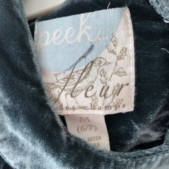 Peek Velvet Dress - Picture 3 of 4